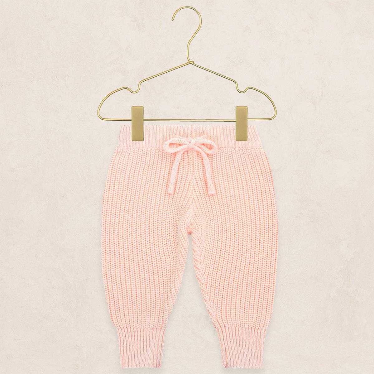Lou Lou & Company Knit Jogger Pant - Ballet, Newborn-3 Month