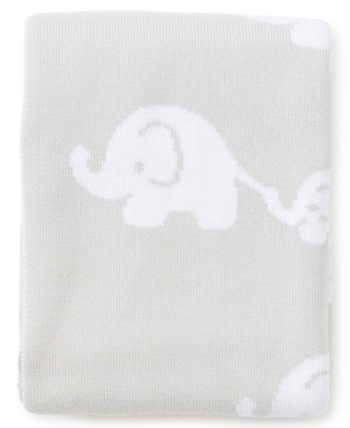 Kissy Kissy Elephant Novelty Blanket - Grey