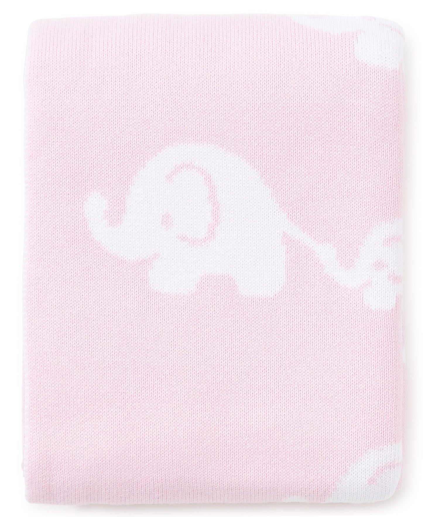 Kissy Kissy Elephant Novelty Blanket - Pink