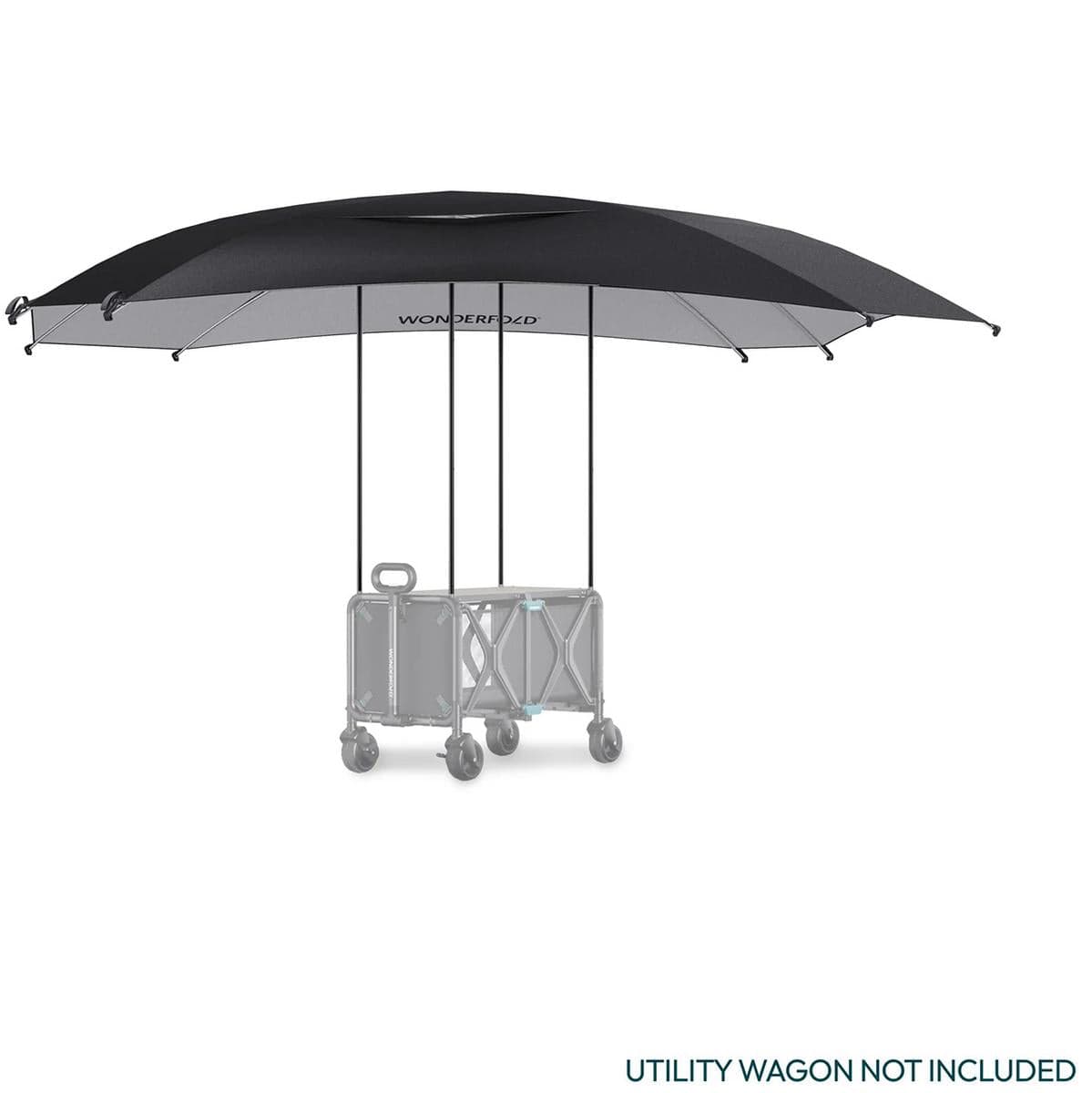 WonderFold S5 Convertible Utility Wagon Canopy - Black - S5CPY-BLK-