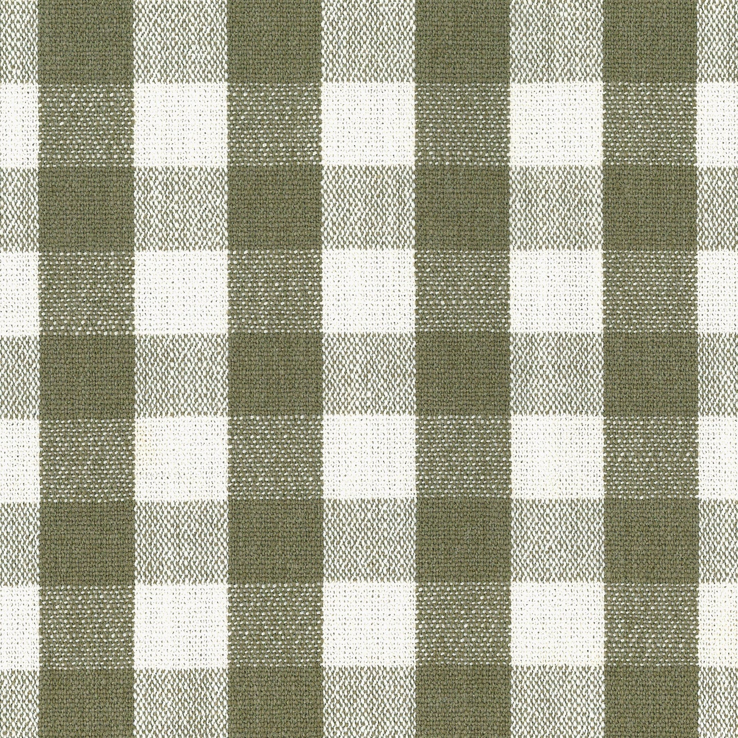 Namesake Crawford Pillowback Comfort Swivel Glider - Moss Green Gingham