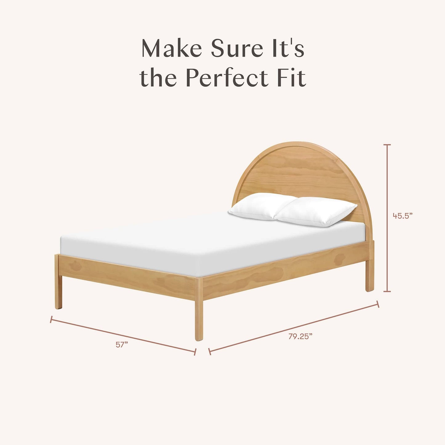 Babyletto Bondi Full Bed - Honey - M25996HY