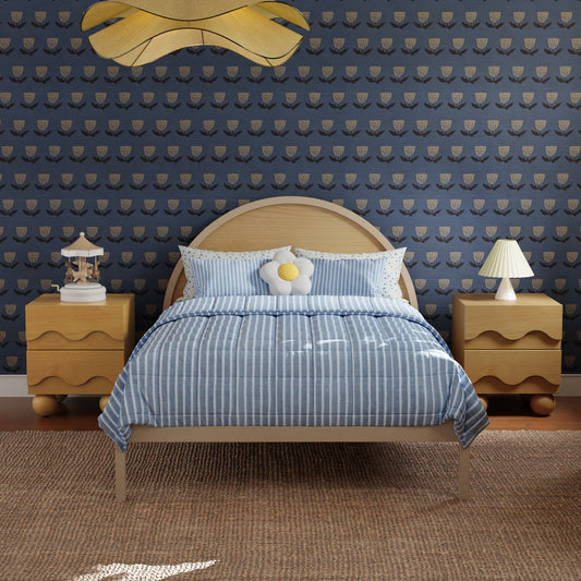 Babyletto Moab Full Bed - Taupe/Ash