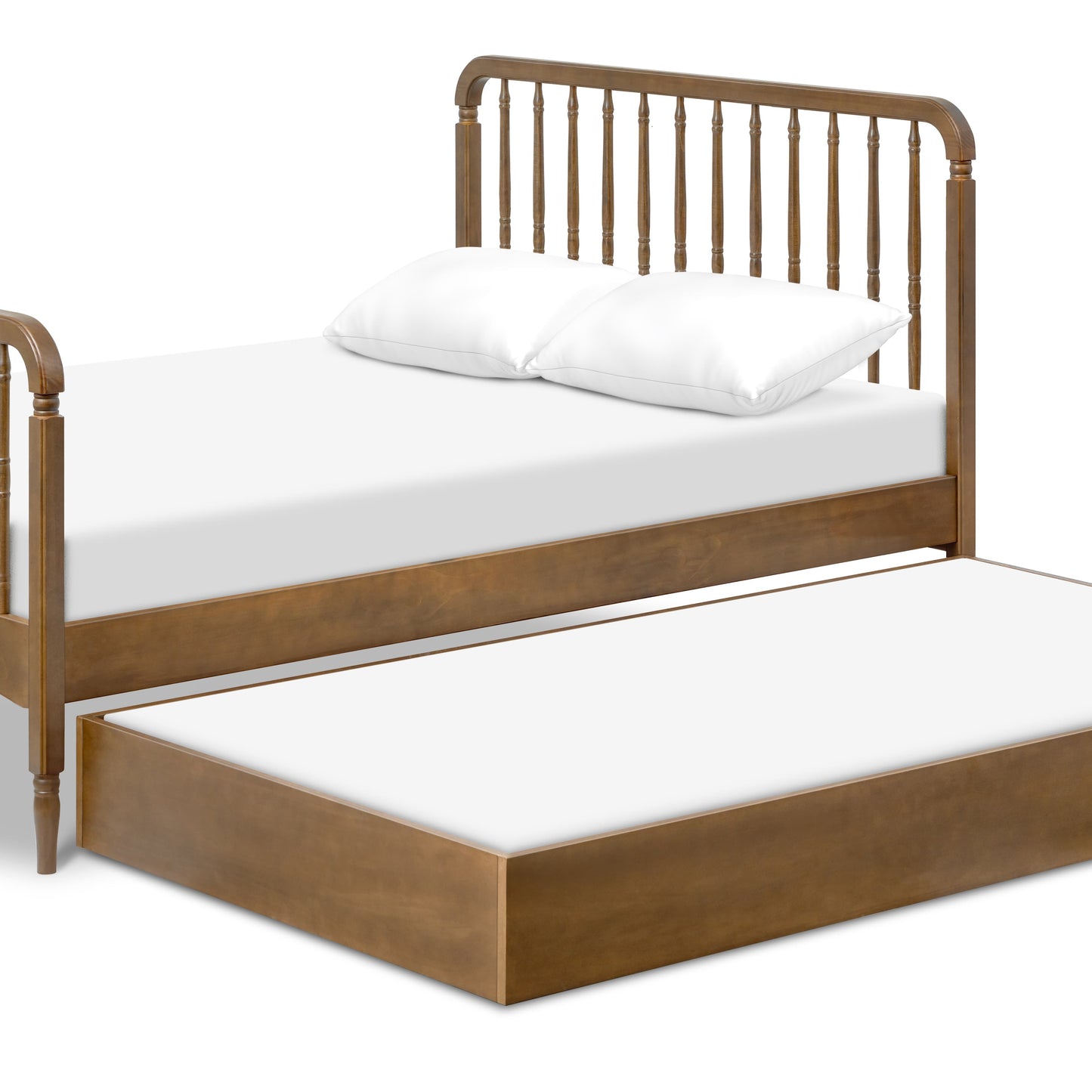 Namesake Liberty Spindle Full Bed - Natural Walnut