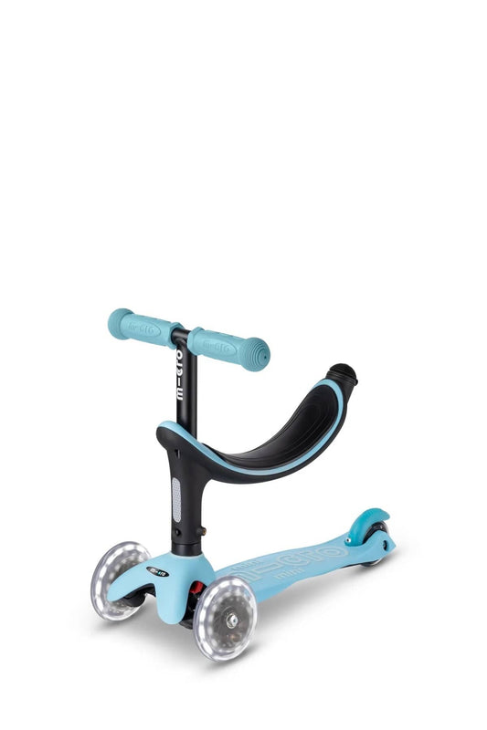 Micro Kickboard Micro Mini2Grow LED Scooter - Blue - MMD360