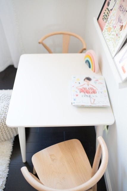 Crescent Play Table, 29 Inch - TAB-CR-NAT