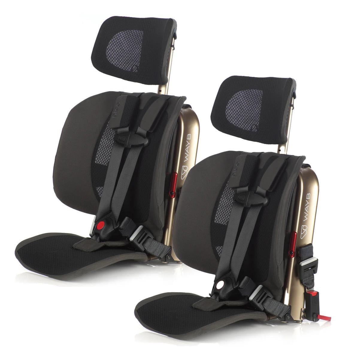 WAYB Pico Forward Facing Travel Car Seat - Earth (2 Pack) - CSTPI-ER-002-2-PK