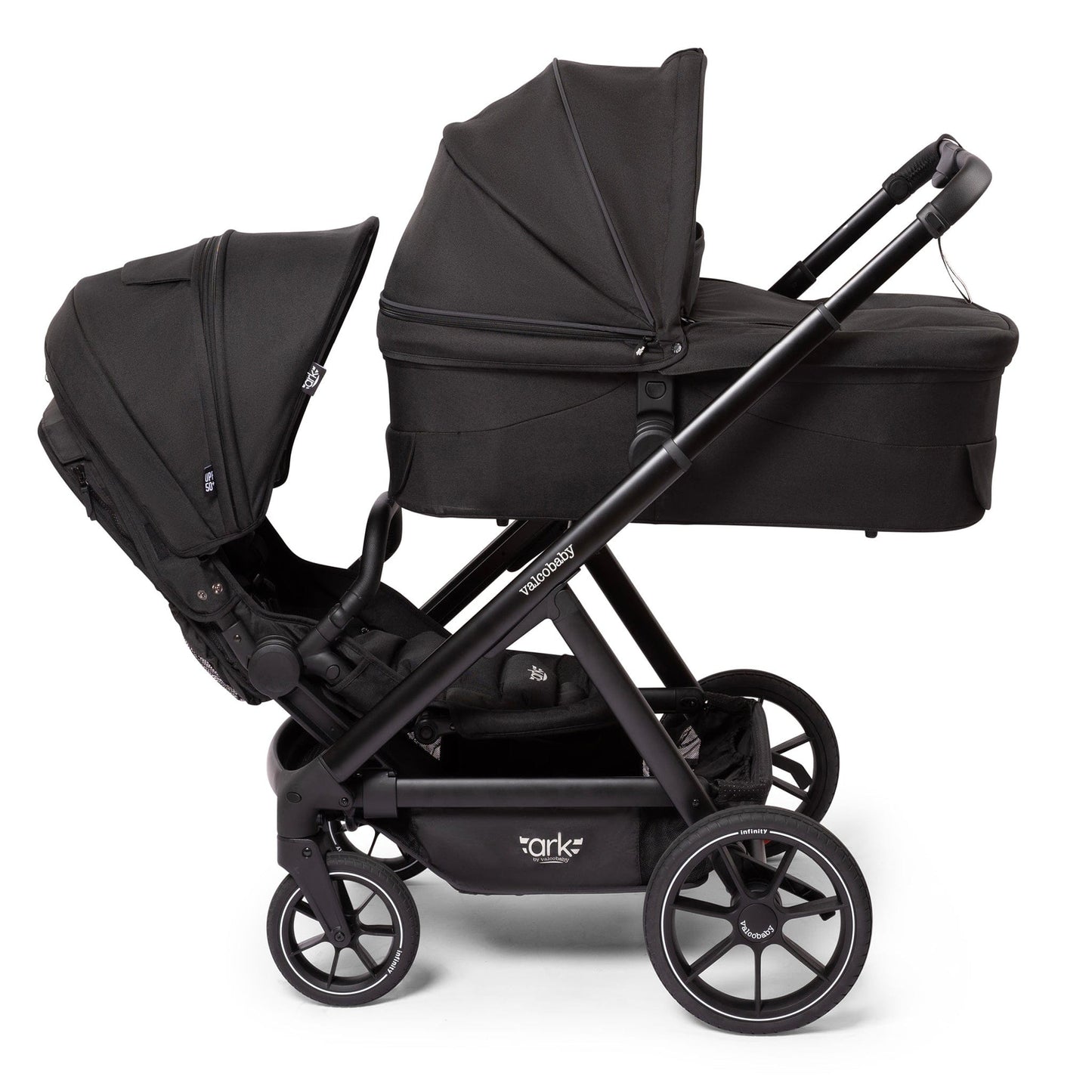 Valco Ark Bassinet - Black - N0375