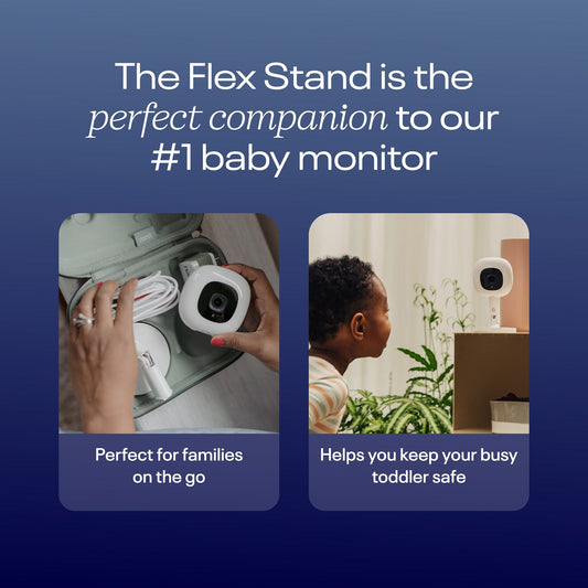 Nanit Pro Smart Baby Monitor & Flex Stand - N322NW