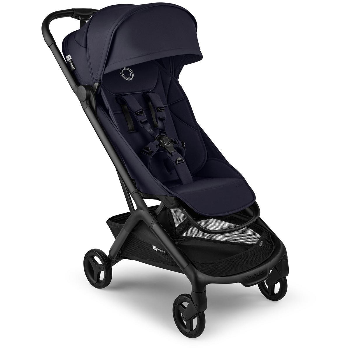 Bugaboo OPEN BOX Butterfly 2 Complete Stroller - Black / Deep Indigo / Deep Indigo - 100338039-OB