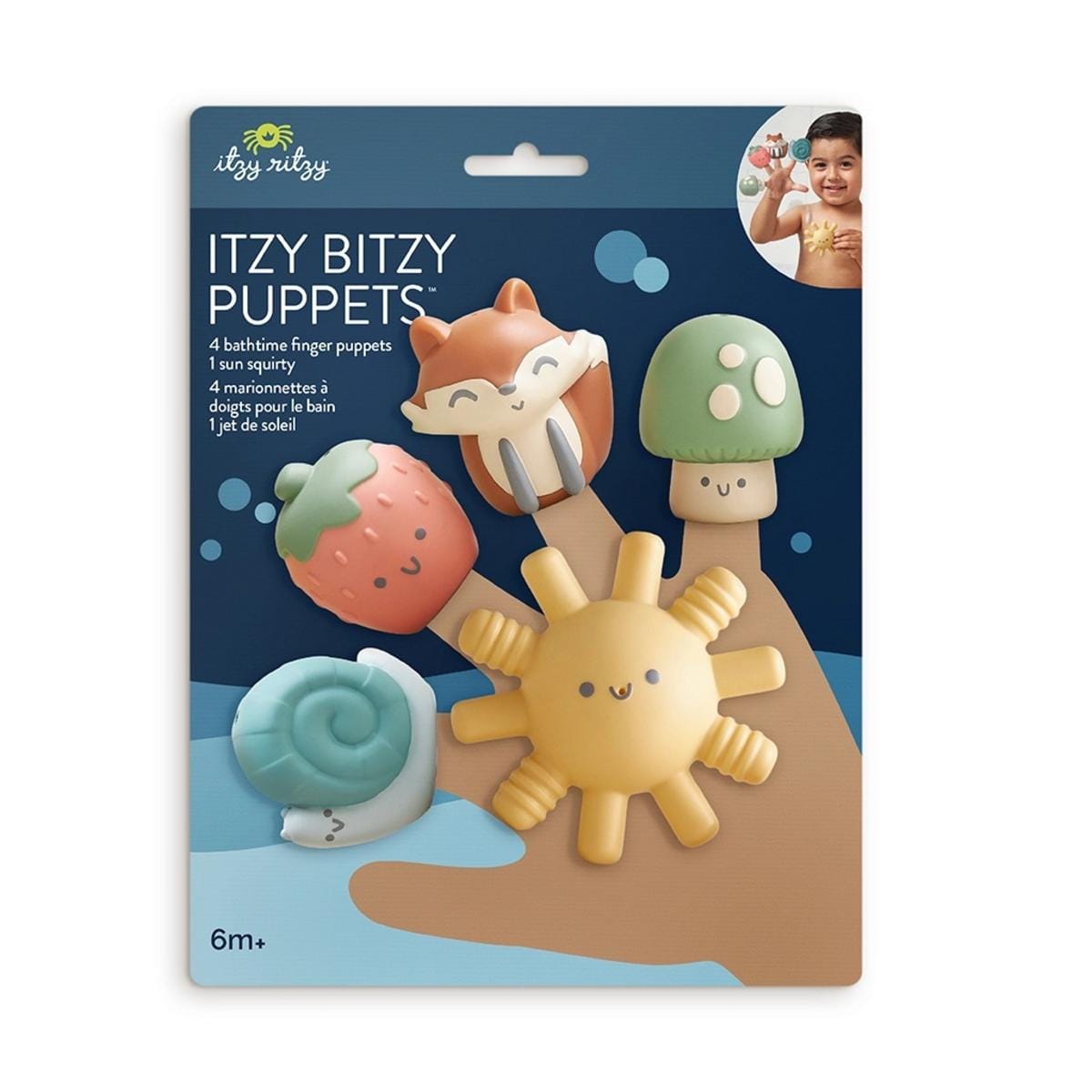 Itzy Ritzy Itzy Bitzy Finger Puppets - Friends - FP8560