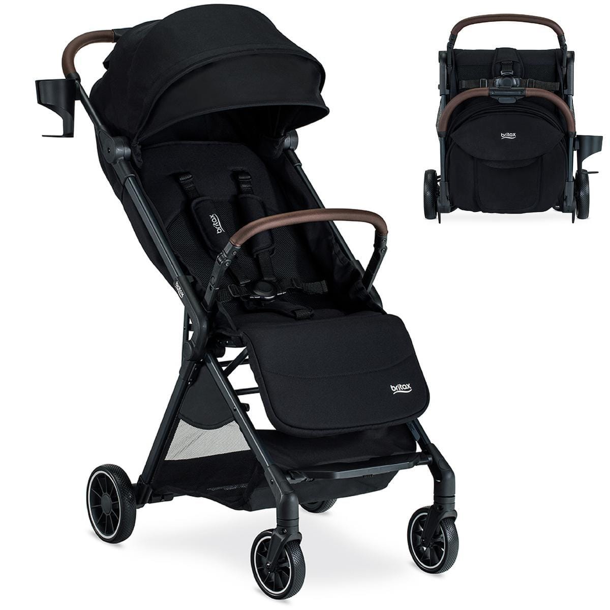 Britax OPEN BOX Juniper Compact Stroller - Raven Black