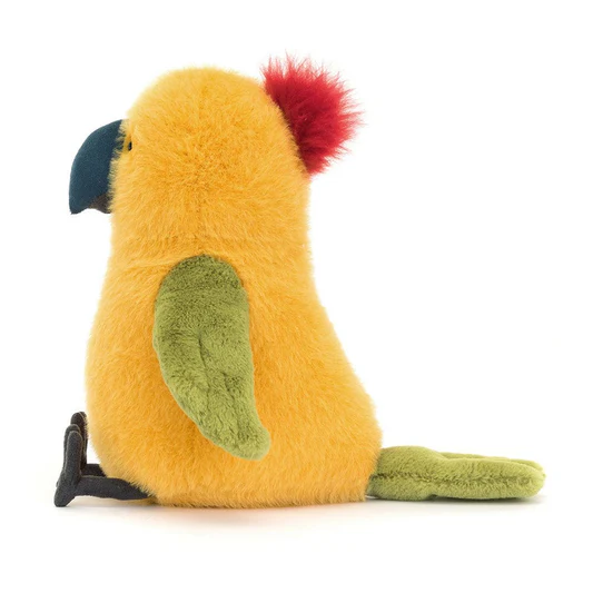 Jellycat Budgeby Parrot, 9" - PAR3P