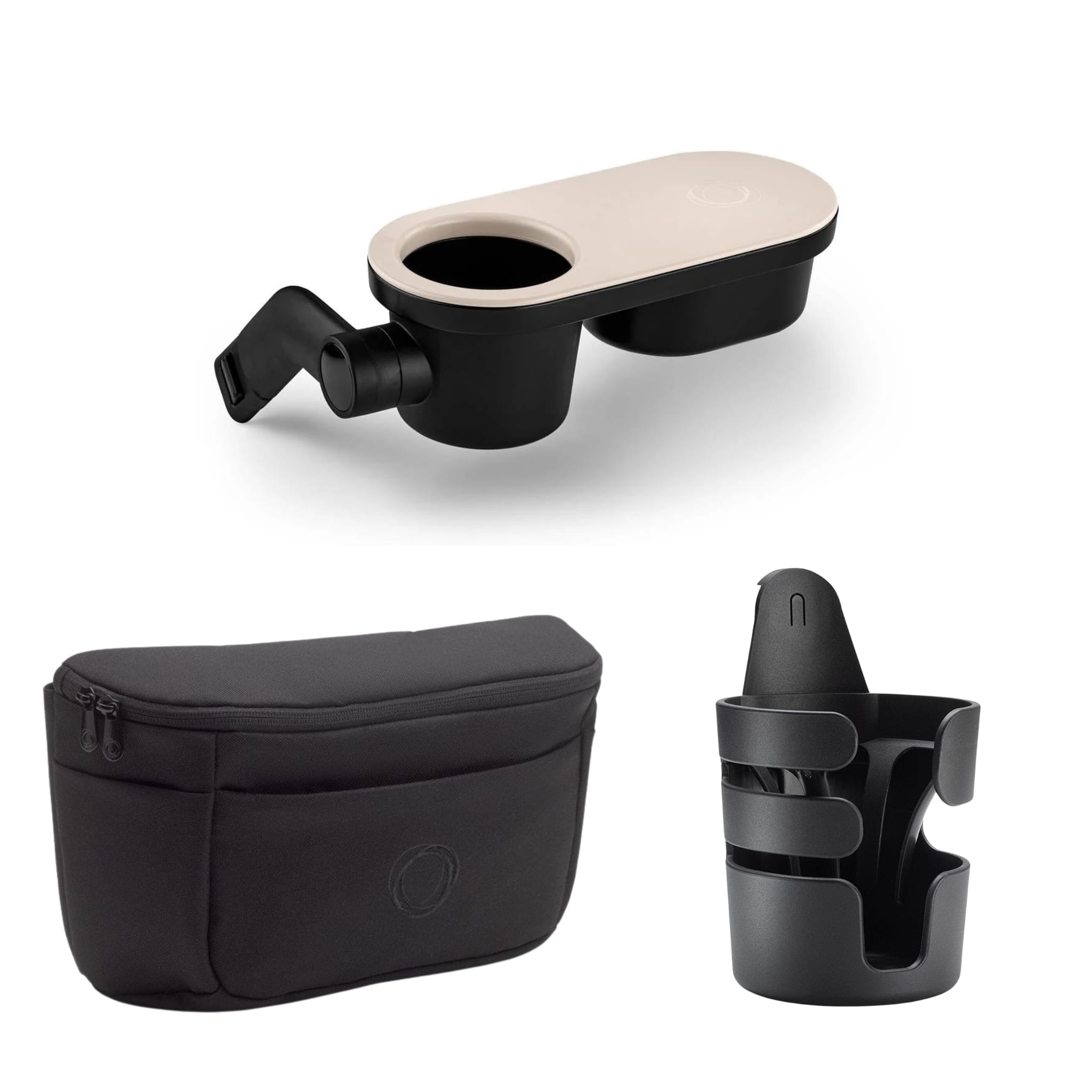 Bugaboo Stroller Organizer / Snack Tray / Cup Holder Accessory Bundle