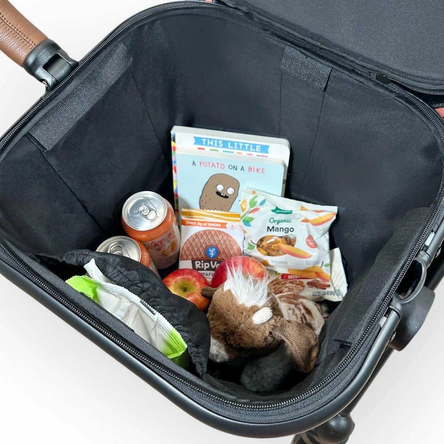 Gladly Family Piper Stroller Market Basket - Black - PIP-BASK-BLK