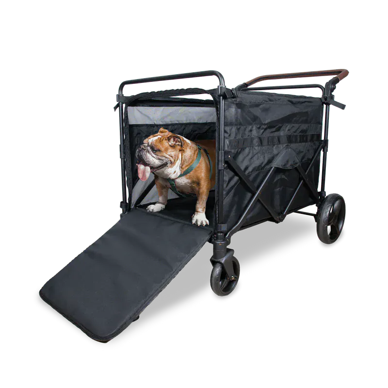 WonderFold Max Pet Stroller - Graphite Black – Albee Baby