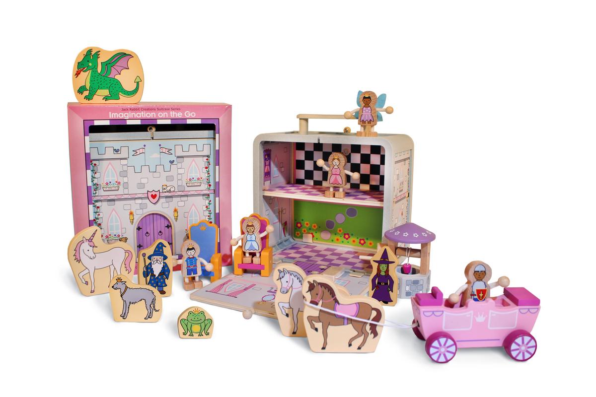Jack Rabbit Creations Suitcase Series - Princess Castle