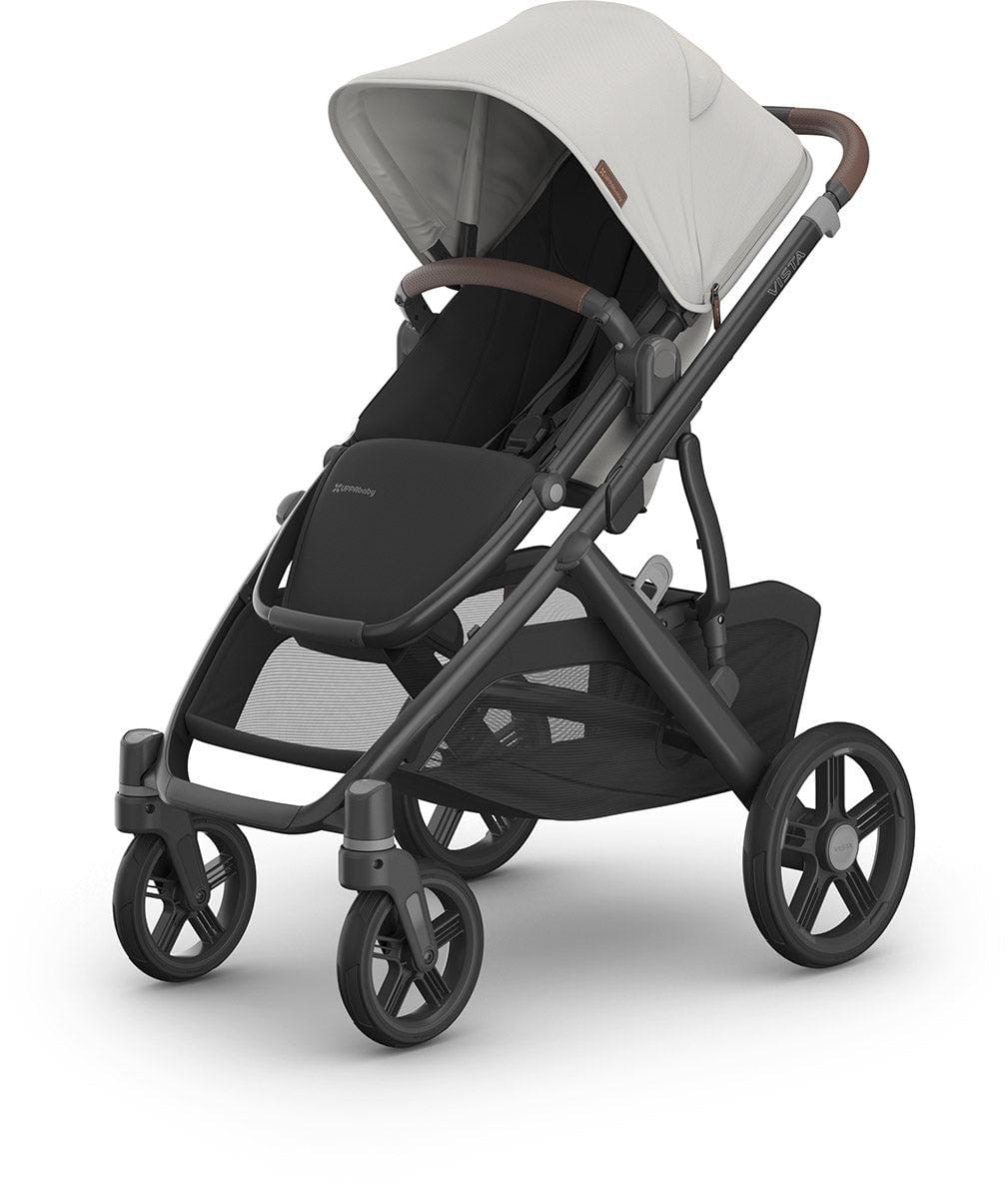UPPAbaby OPEN BOX Vista V3 Single-to-Double Stroller - Savannah (Pearl Gray Jacquard) - 0303-VSO-NA-SAV-ob