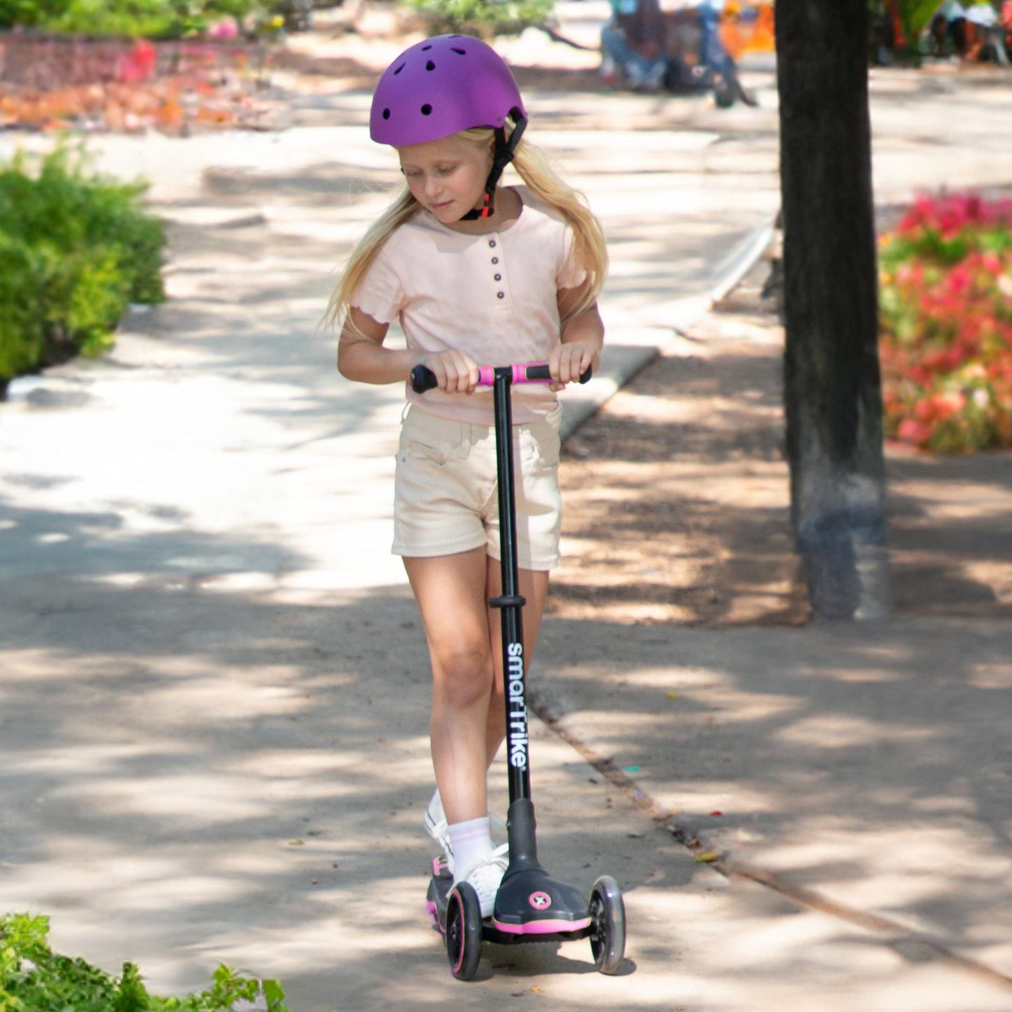 SmarTrike Xtend Ride On & Scooter - Fuchsia - 2401301