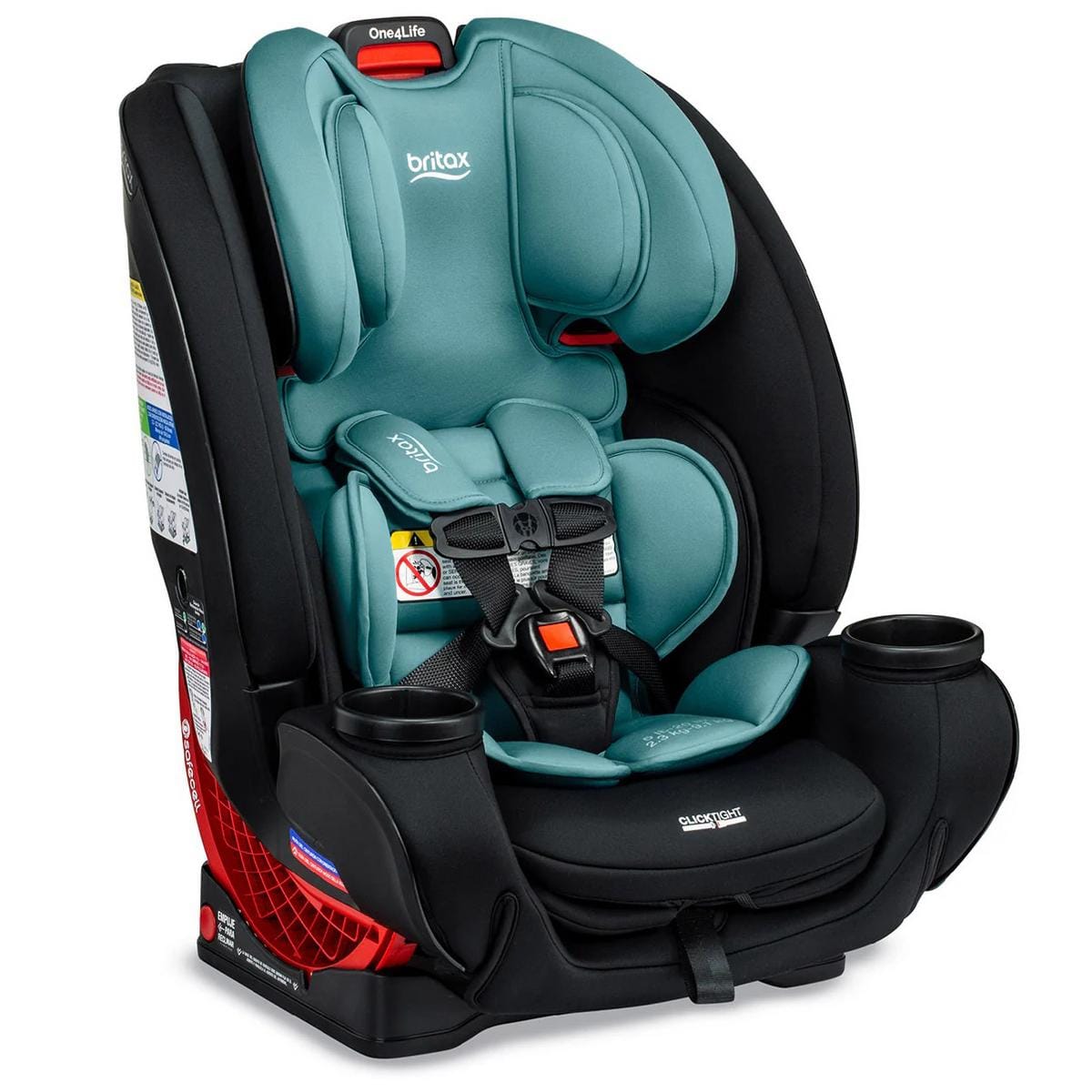 Britax OPEN BOX One4Life ClickTight All-in-One Convertible Car Seat - Jade Onyx - E1C903X-ob