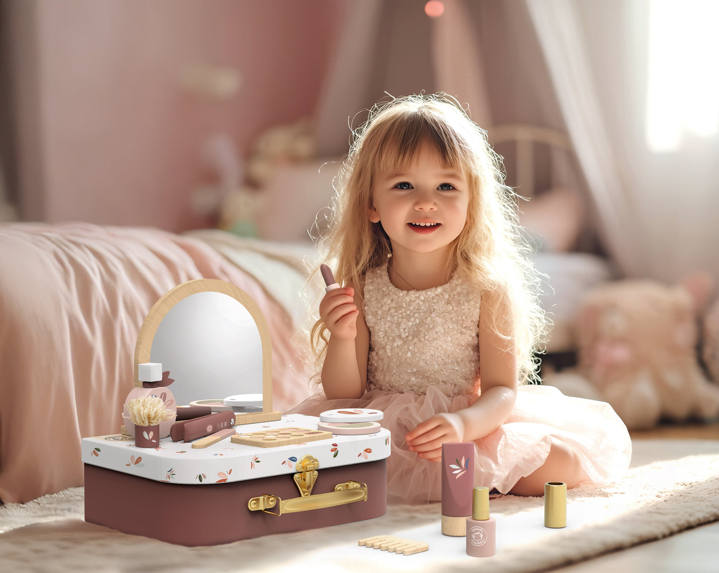 Speedy Monkey Beauty Suitcase - Image 4