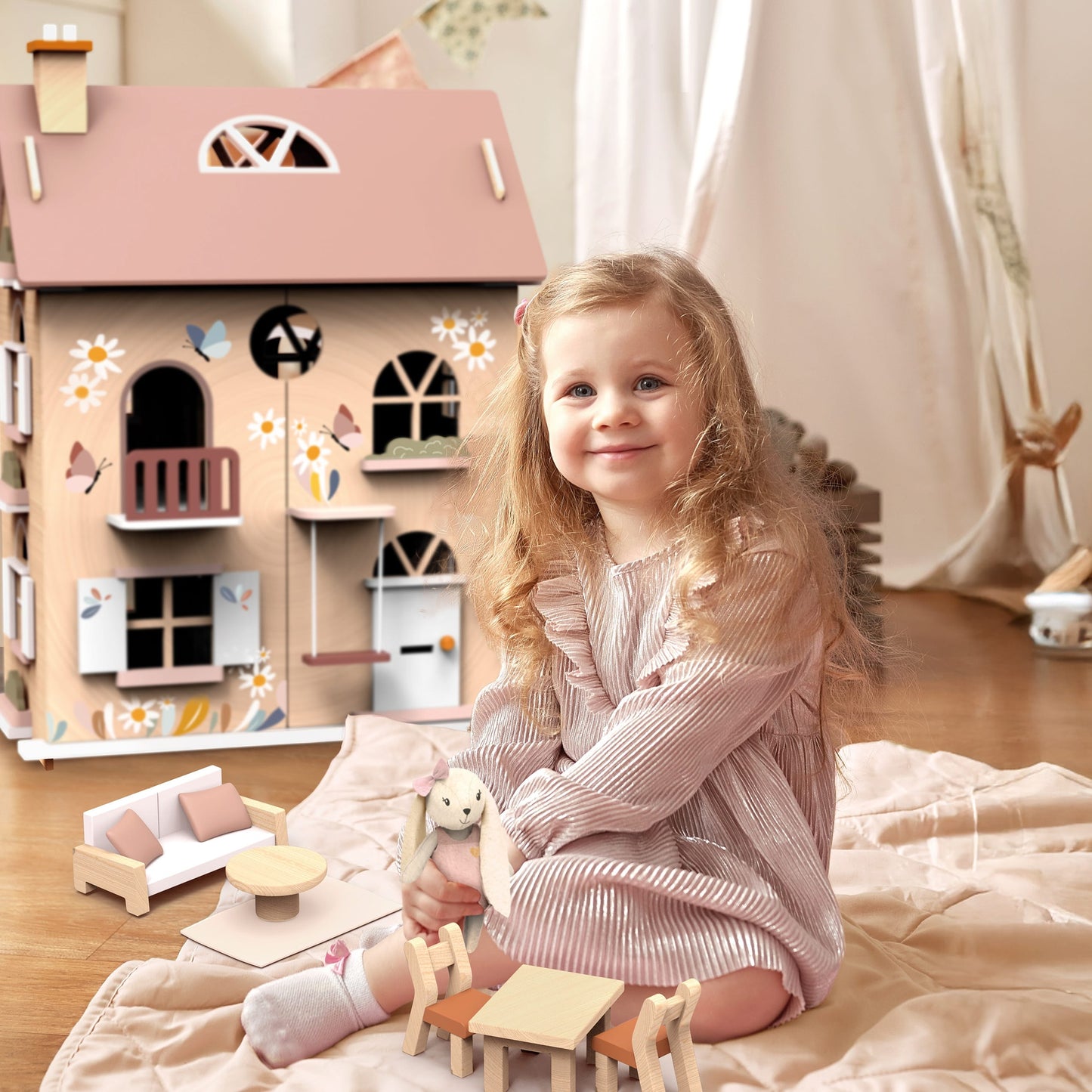 Speedy Monkey Flowers Cottage with Starter Set and 1 Character - Image 4