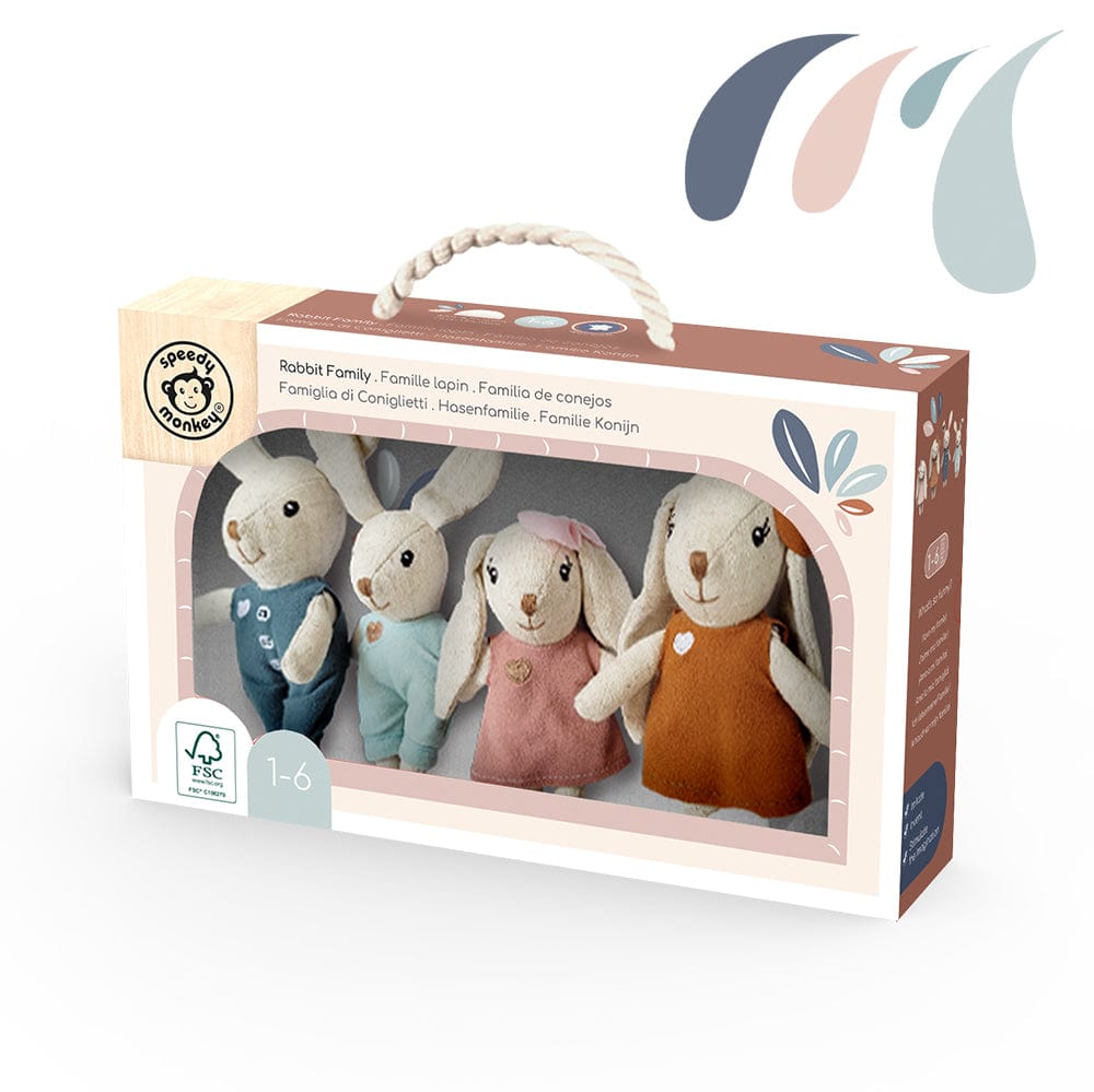 Speedy Monkey Rabbit Family - Image 7
