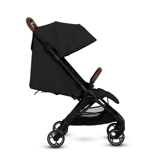 Silver Cross Clic Compact Stroller + Nuna PIPA RX Travel System Bundle - Black / Caviar - SX2334-BKUC-CF12508609CVR
