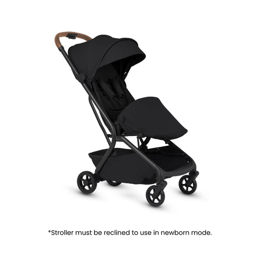 Silver Cross Nia Compact Travel Stroller + Bassinet Bundle - Onyx - SX2347-OXUC-SX2348-OXUS