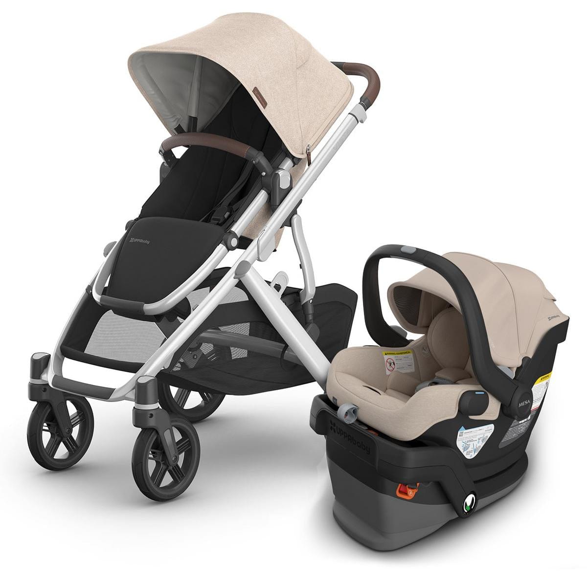UPPAbaby Vista V3 + Mesa V3 Travel System Bundle - Declan / Declan - 0303-VSO-NA-DCL-1003-MSA-US-DCL