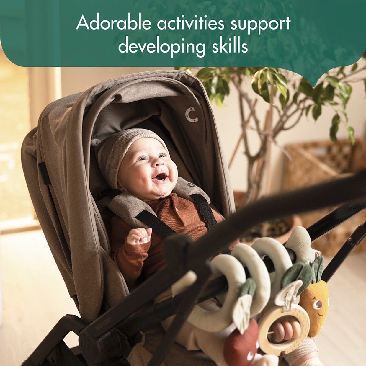 Tiny Love Soft Stroller Arch - Garden of Adventure Collection