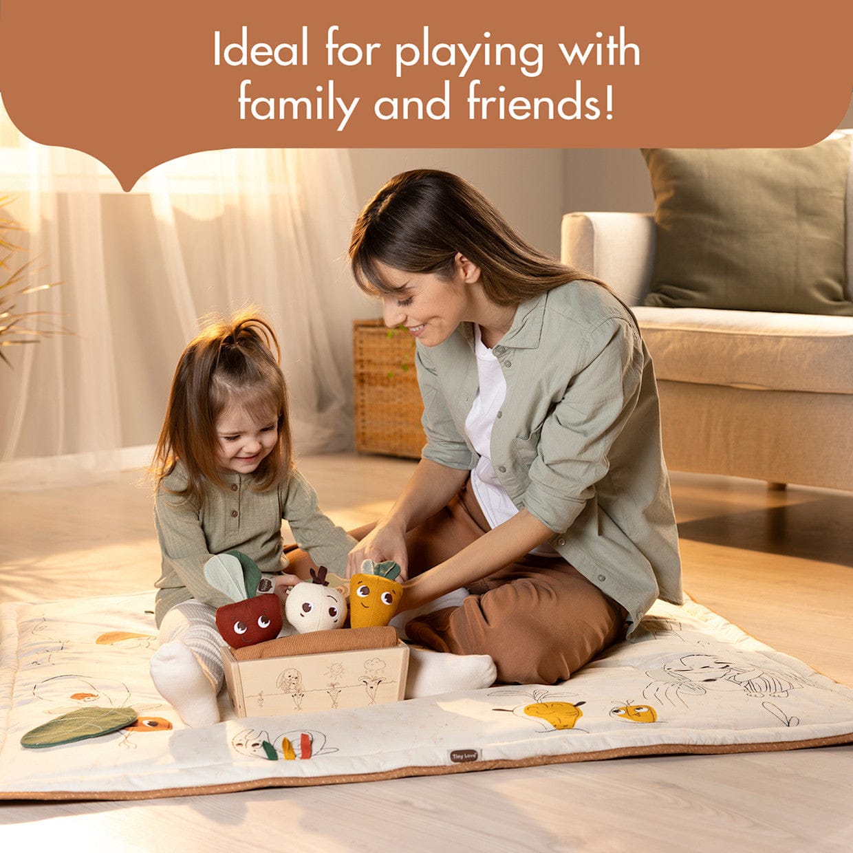 Tiny Love Veggie Garden Toy - Garden of Adventure Collection - TO166HFZ