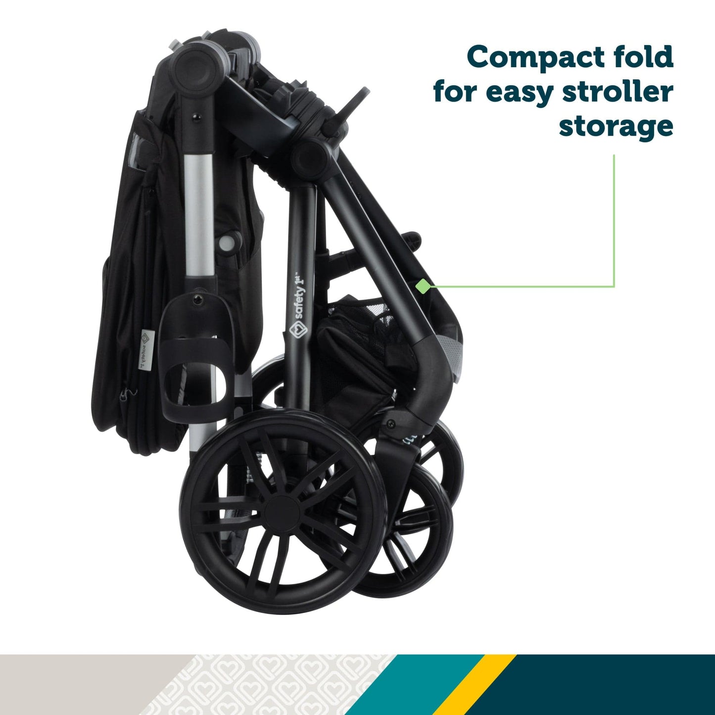 Safety 1st Turn and Go 360 Rotating Modular Travel System - Shade - TR482HRB