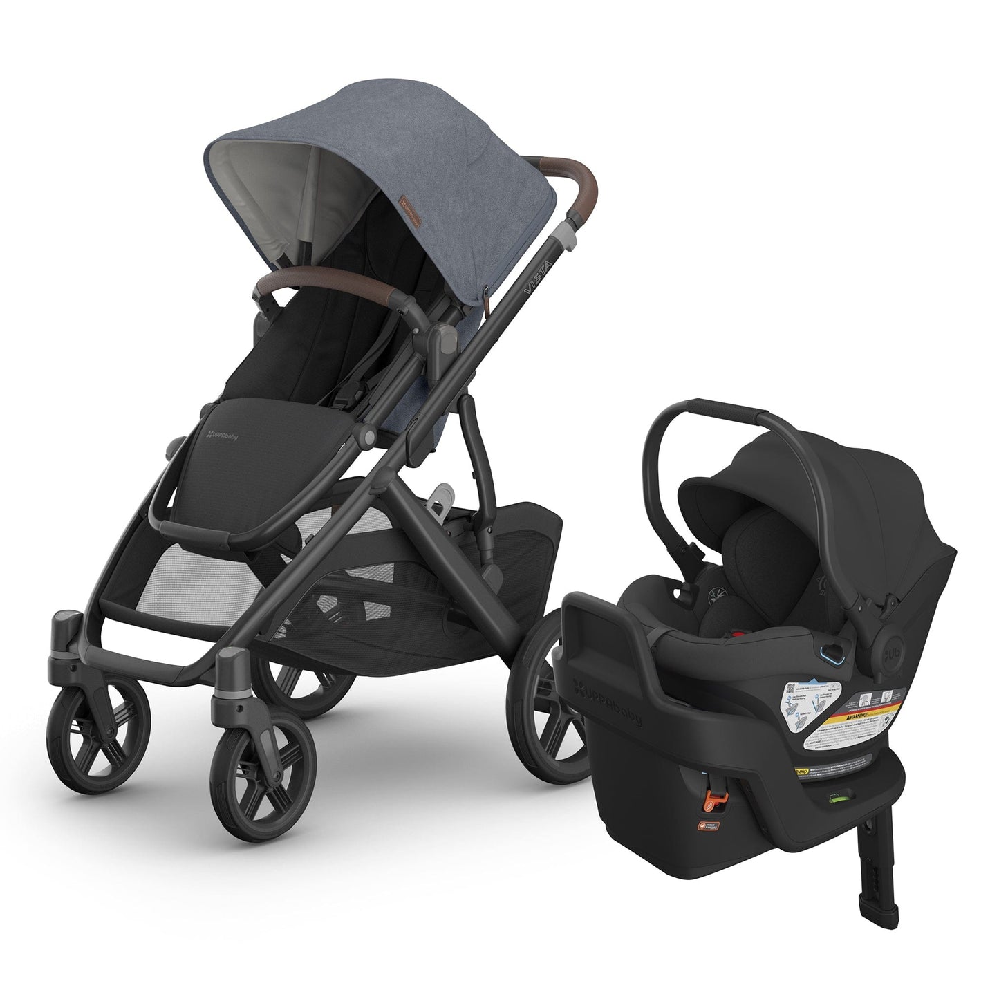 UPPAbaby Vista V3 + Aria Travel System Bundle - Julian / Jake - TRVL-ARIA-0303-VSO-NA-JUL