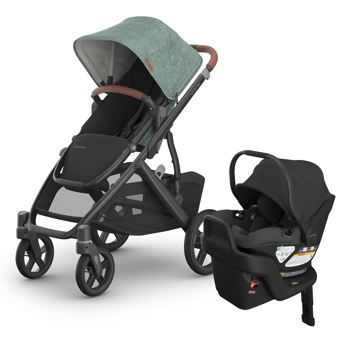 UPPAbaby Vista V3 + Aria V2 Travel System Bundle - Gwen / Jake - TRVL-ARIA-V2-0303-VSO-NA-GWN