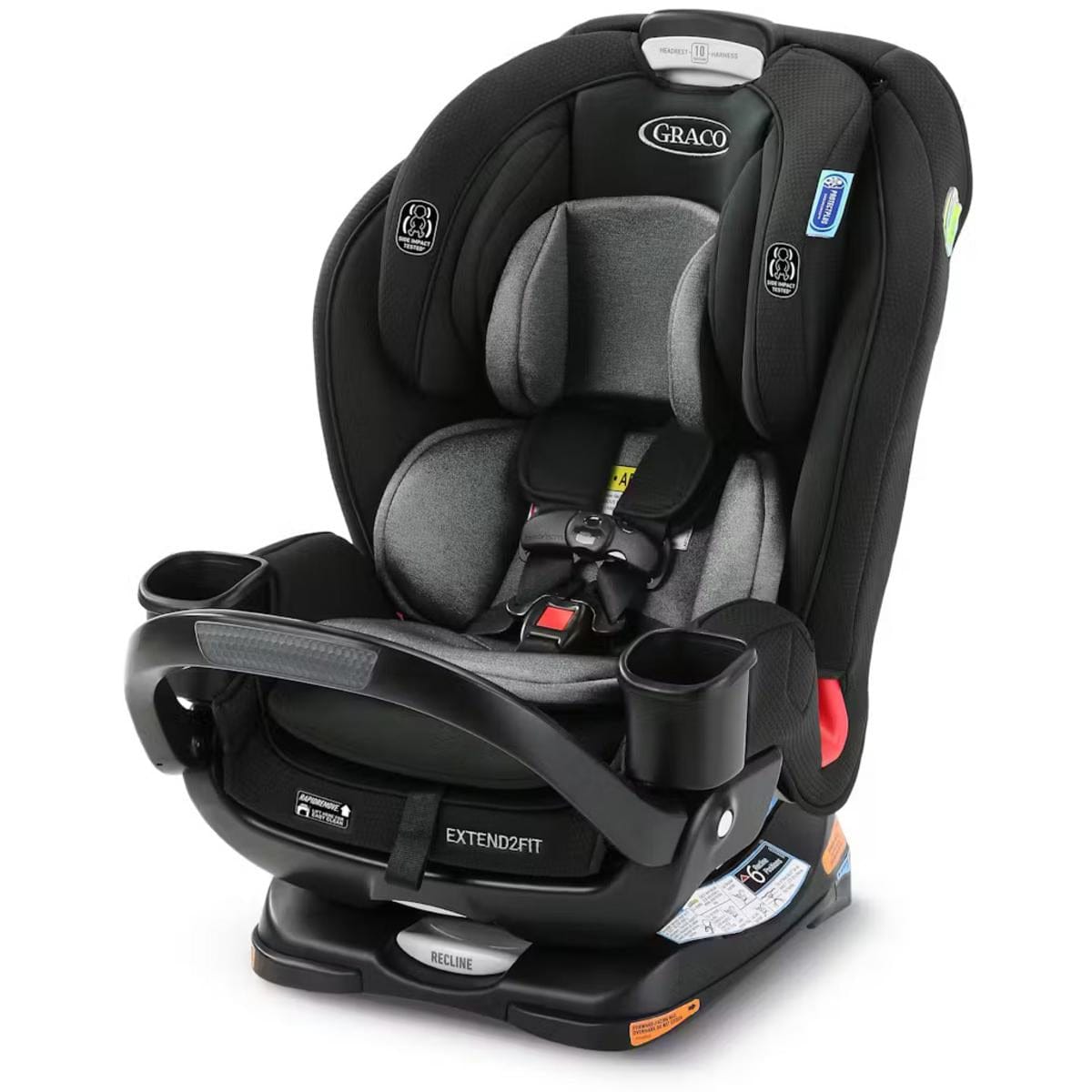 Graco Extend2Fit 3-in-1 Convertible Car Seat with Anti-Rebound Bar - Prescott - 2152252