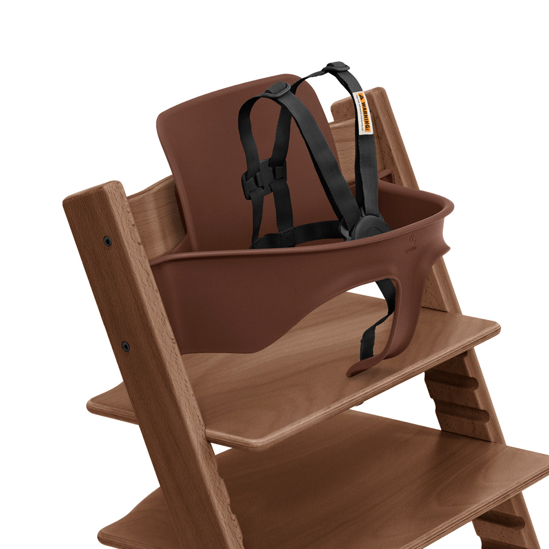 Tripp Trapp Baby Set2 - Warm Brown with Black Harness