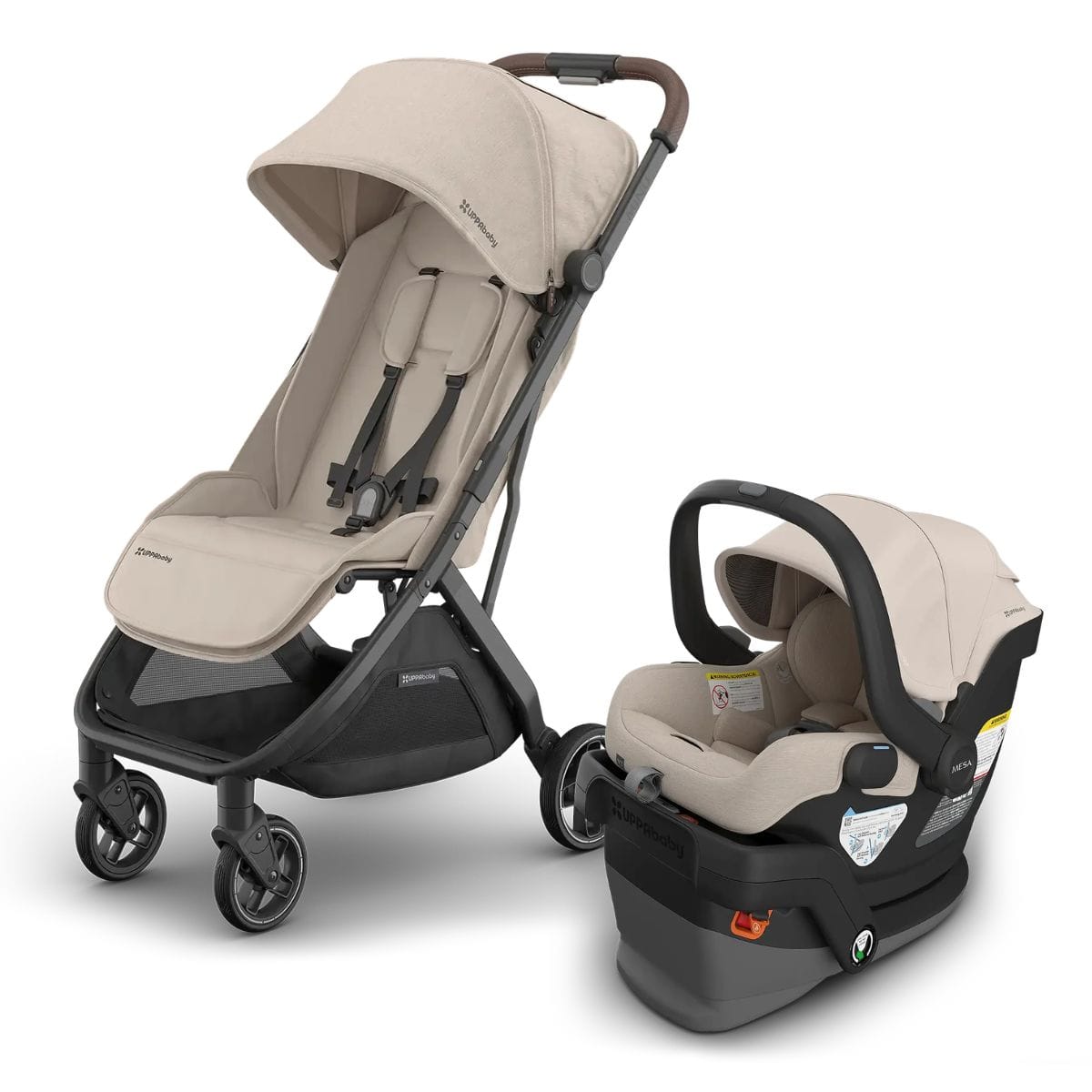UPPAbaby Minu V3 Compact Stroller + Mesa V3 Travel System Bundle - Ada - TRVL-MESA-V3-0803-MIN-NA-ADA