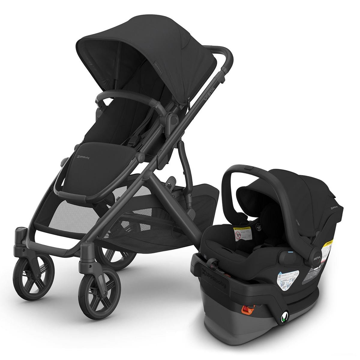 UPPAbaby Vista V3 + Mesa V3 Travel System Bundle - Jake / Jake - 0303-VSO-NA-JKE-1003-MSA-US-JKE