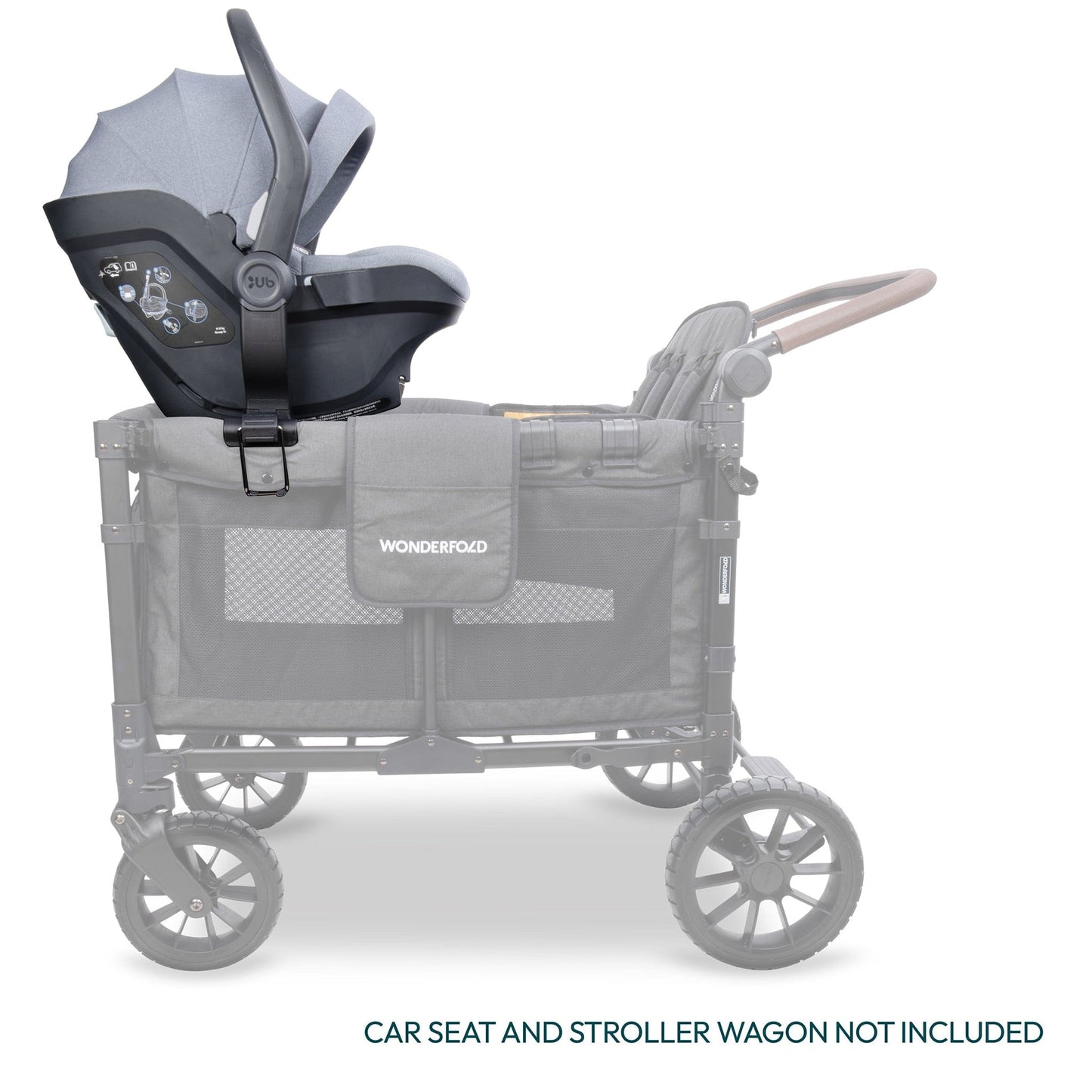 WonderFold W4 Series Car Seat Adapter - UPPAbaby - W4CSA-UPB