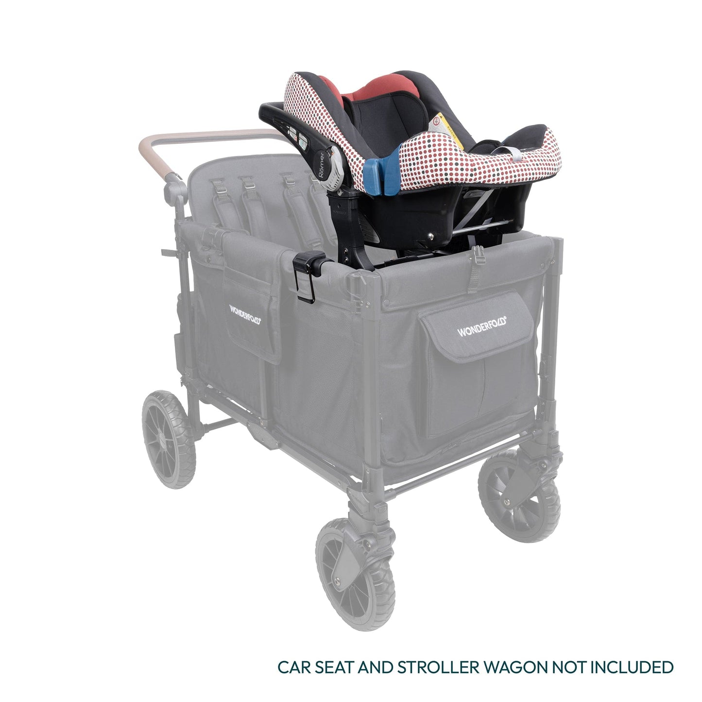 WonderFold W4 / W6 Pro Series Car Seat Adapter - Britax - W4W6PCSA-BRT