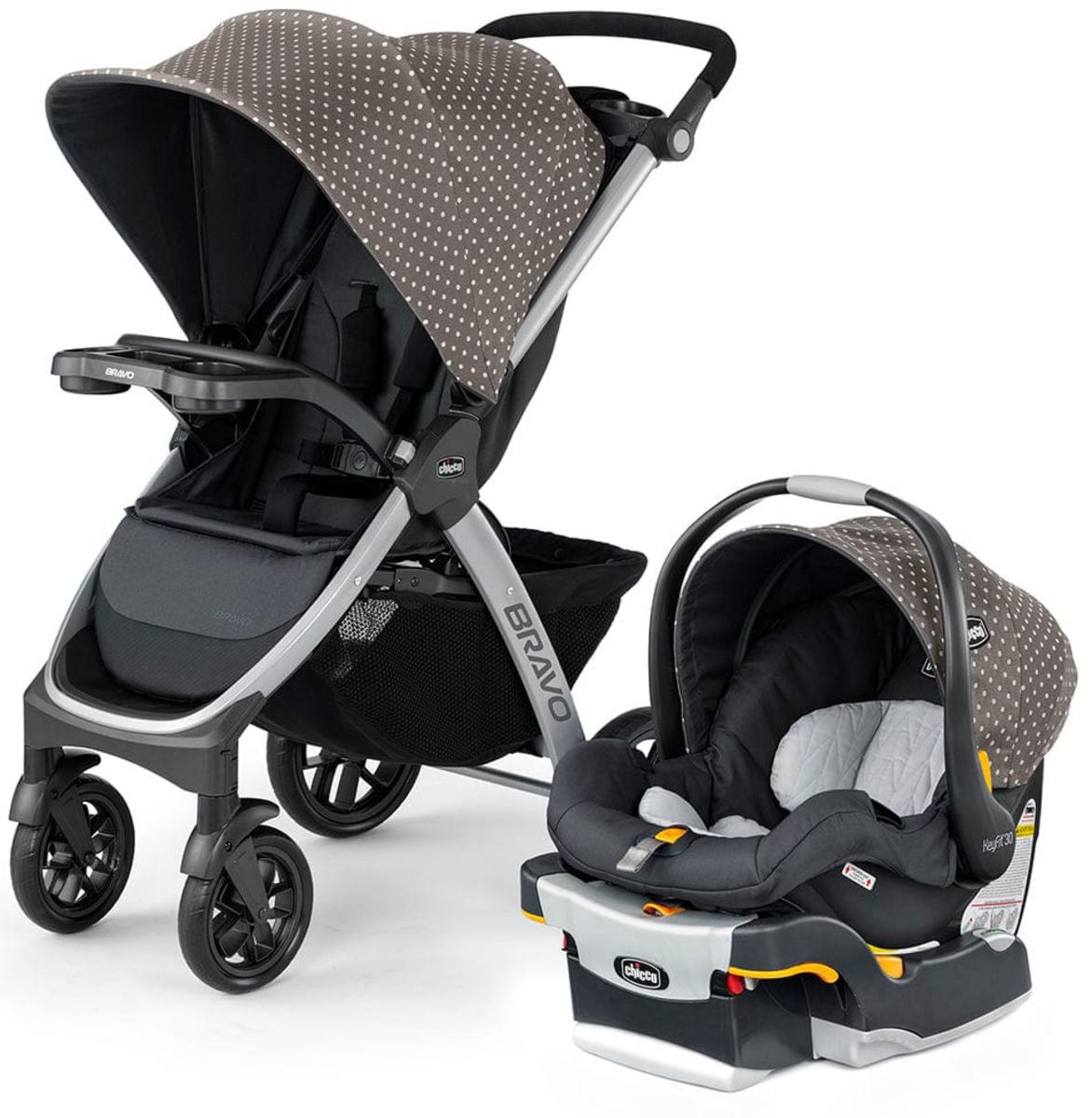 Chicco OPEN BOX Bravo Trio Travel System - Calla - 06079632980070-OB