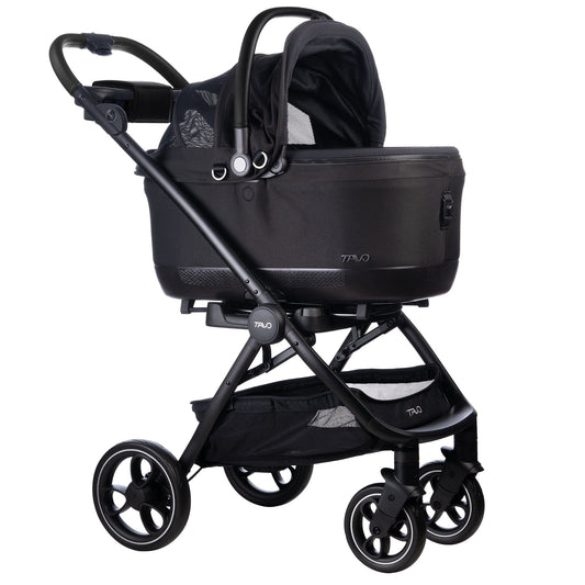 Tavo Pets Maeve iso6x Pet Car Seat Travel System - Black / Onyx - Z2TS011ONXBLA000