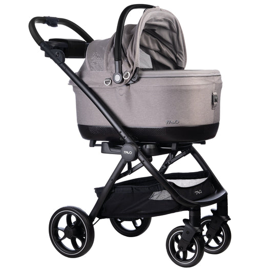 Tavo Pets Maeve iso6x Pet Car Seat Travel System - Black / Merle - Z2TS1104AAMRL000