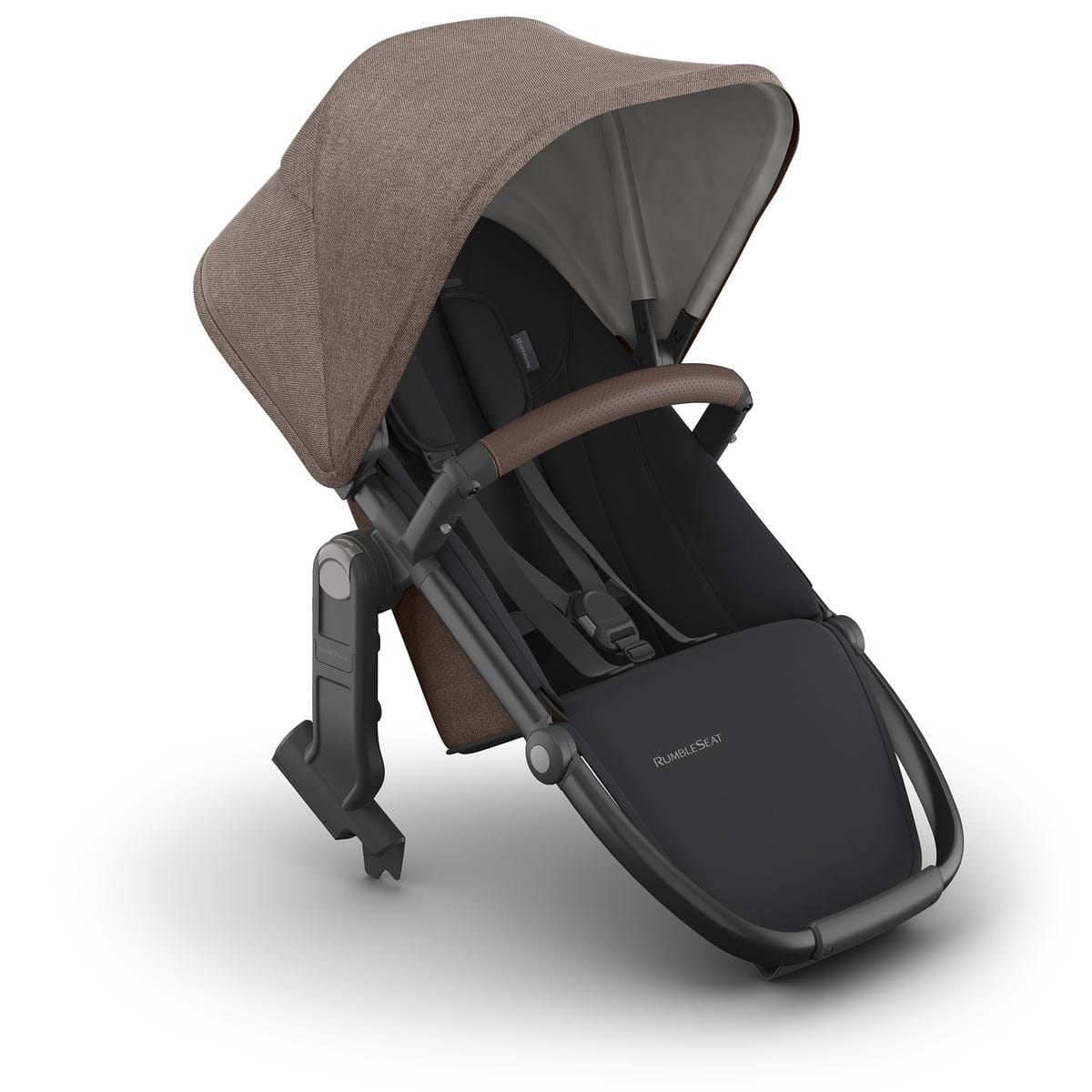 uppababy rumble seat canopy UPPAbaby Vista V3 RumbleSeat Owen (Mocha Mélange | Carbon Frame