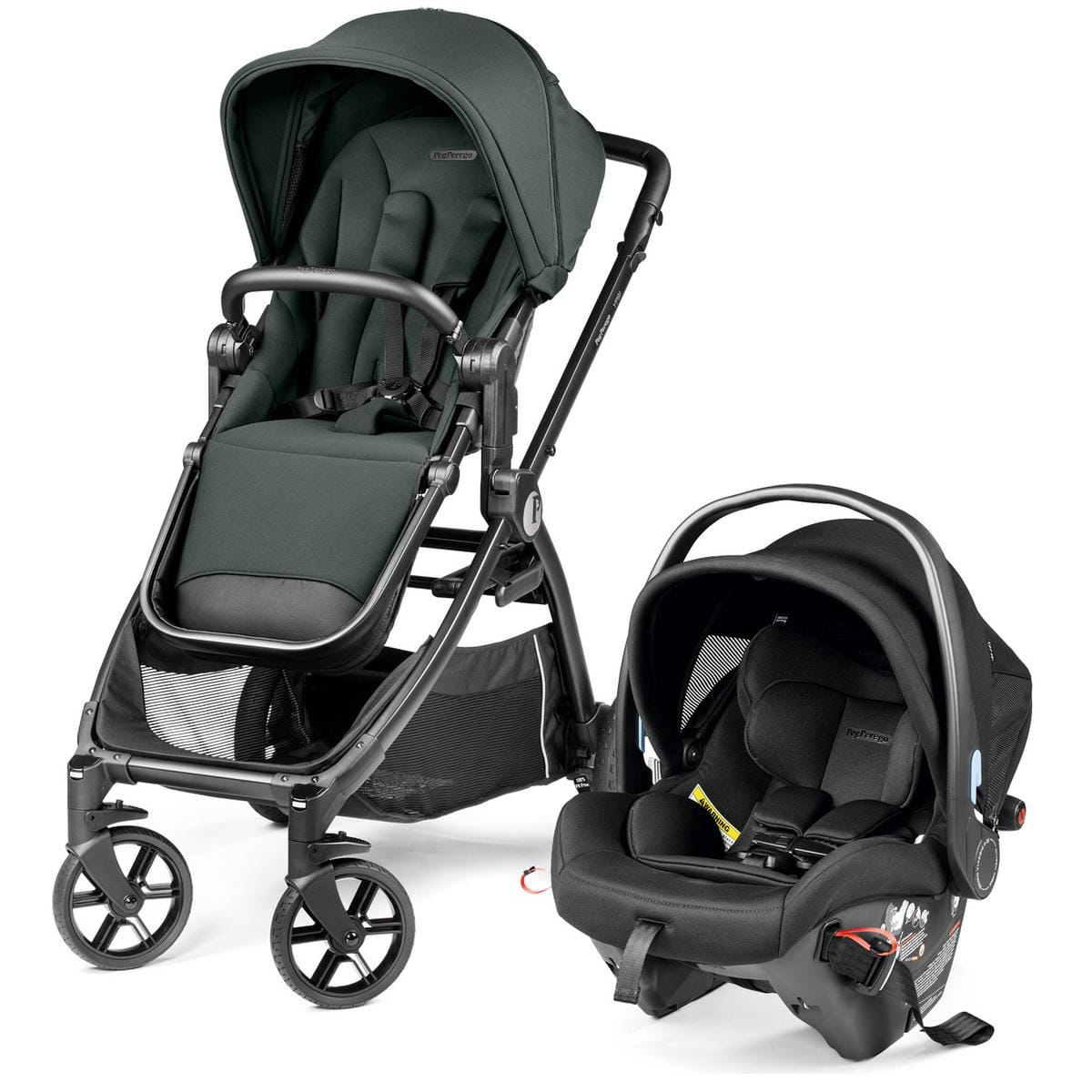 PEG YPSI 2025 + Primo Viaggio Urban Mobility Travel System Bundle - Metal / True Black - IP38000000MO64GU64-IMUB00US00GU13MO13