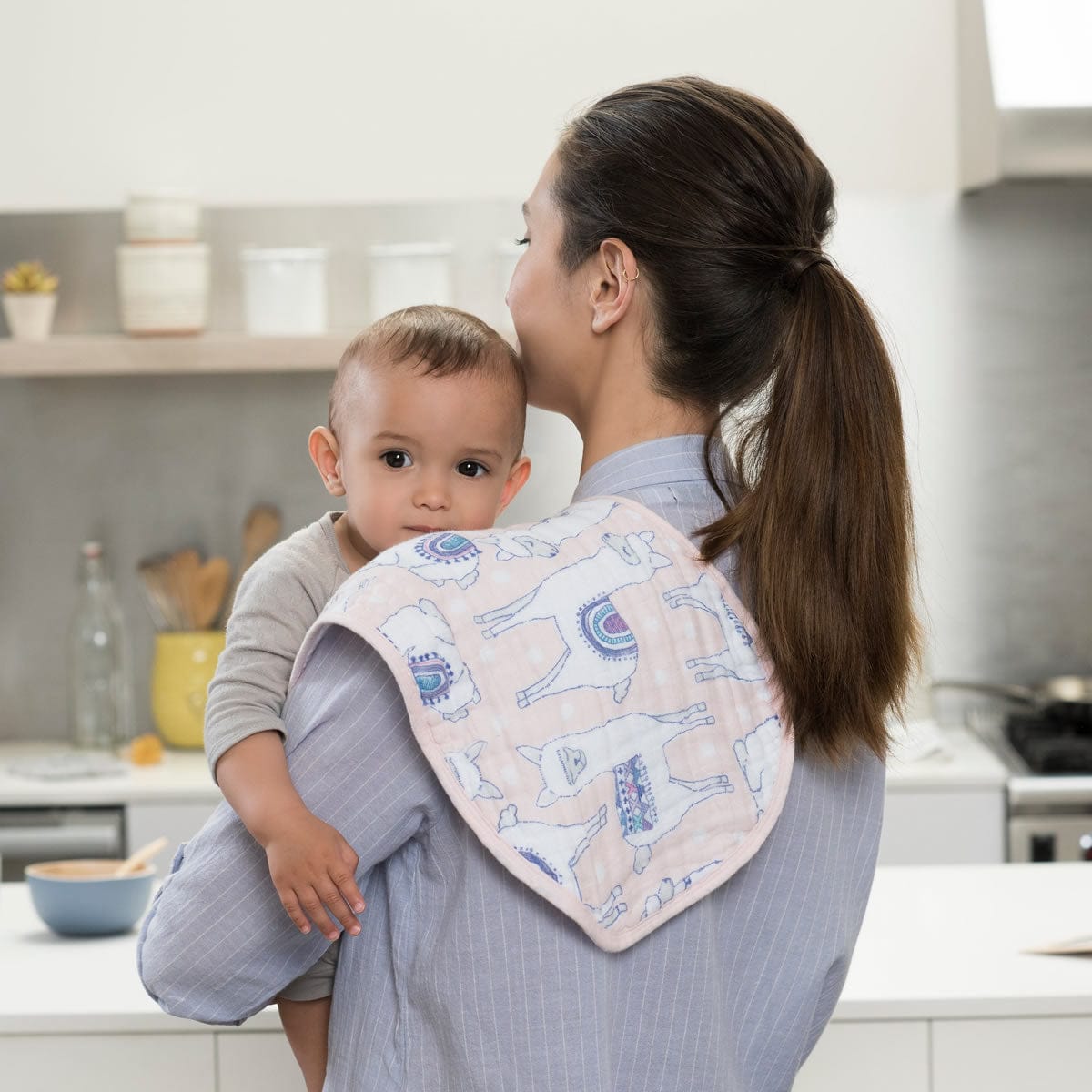 Aden + Anais Burpy Bibs, 2 Pack - Trail Blooms - 7063-AA