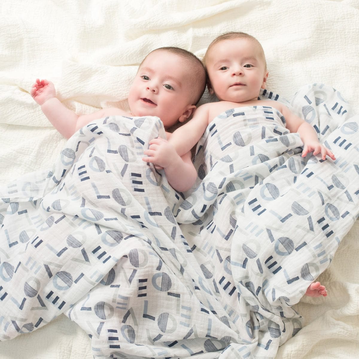 Aden + Anais Classic Swaddle Wraps, 4 Pack - Waverly