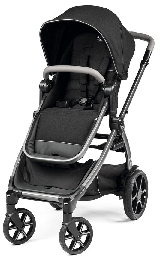 Agio by Peg Perego Z4 Double Stroller Bundle - Black Pearl