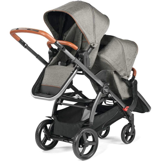 Agio by Peg Perego Z4 Double Stroller Bundle - Black
